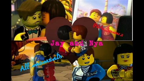 Lego Ninjago Jay And Nya♥all Scenes Pilots Season 1 2