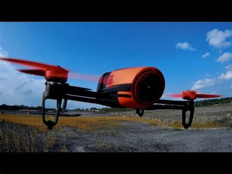parrot bebop  flypad  meters lateral test review gps drone youtube