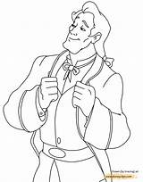Gaston Coloring Pages Beast Beauty Lefou Disney Chip Close Disneyclips Funstuff Template sketch template