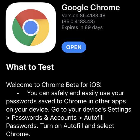 chrome  ios  feature  lets saved passwords     apps macrumors forums