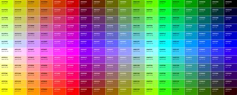 css color codes chart  lasemmy