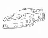 Porsche 911 Drawing Coloring Pages Getdrawings sketch template
