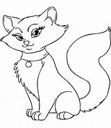 Mewarnai Kucing Lucu Putih Hitam Baca Crayon sketch template