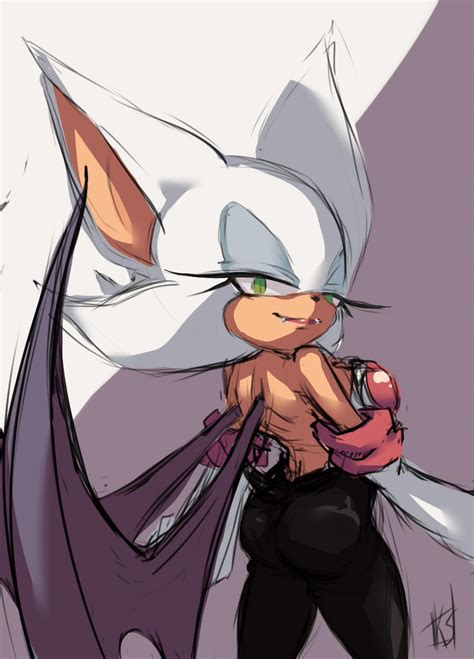rouge the bat by anisair deviantart rouge the bat