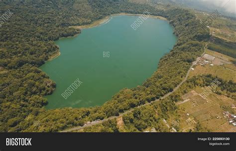 aerial view lake image photo  trial bigstock