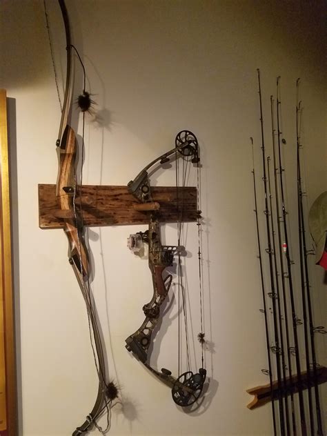simple  effective bow rack archery