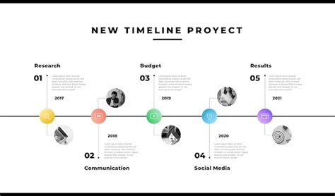 timeline template  vectors psds