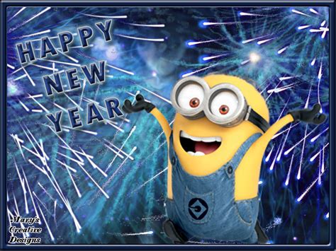 Happy New Year Minion Happy New Year Minions Minions New Year Happy