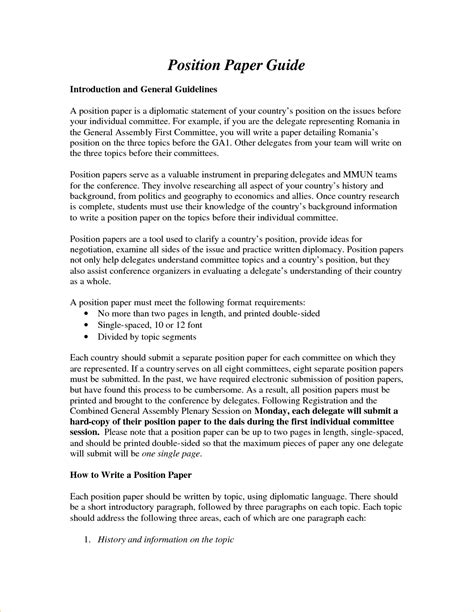 Bestseller Example Of Position Paper About Bullying In