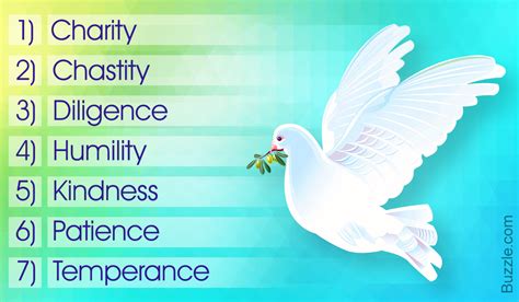 heavenly virtues   meanings  guide  life