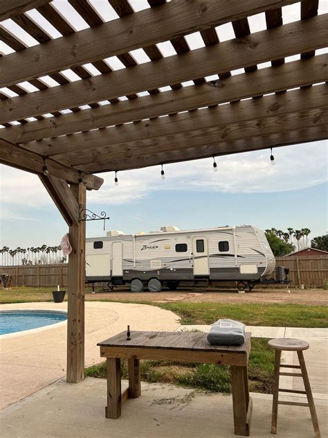 delightful  bedroom rv  pool campersrvs  rent  harlingen texas united states