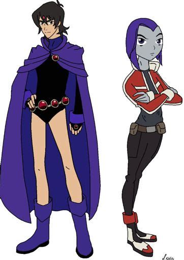 Voltron X Teen Titans Crossover {keith And Raven} Teen