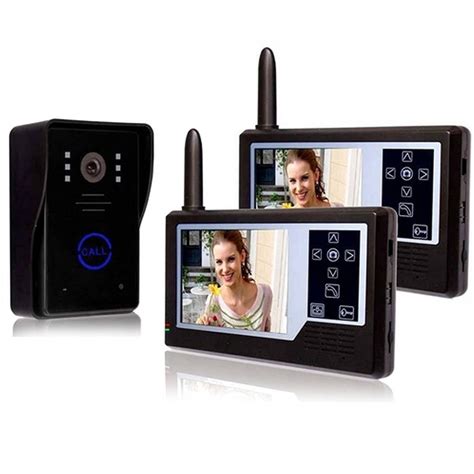 aleko lmd wireless video door phone intercom system    display walmartcom