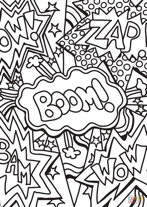printable pop art coloring pages frencisconmertin