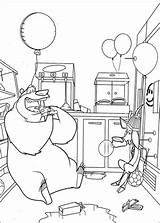 Boog Elliot Kitchen Coloring Pages Open Season Categories sketch template