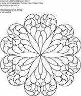 Mandalas Vorlagen Feathered Erwachsene Seidenmalerei Doily Schmieden Quilting Quilling Mosaic Tenango Colorir Mosaicos Zentangle Desenhos sketch template