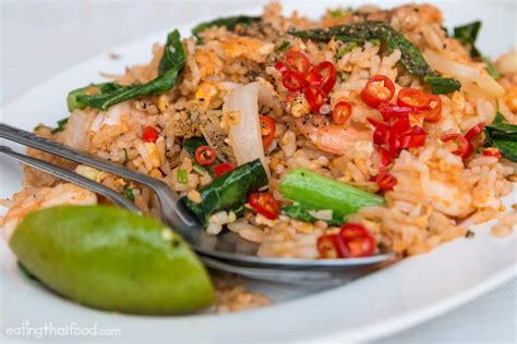 authentic thai fried rice recipe street food style
