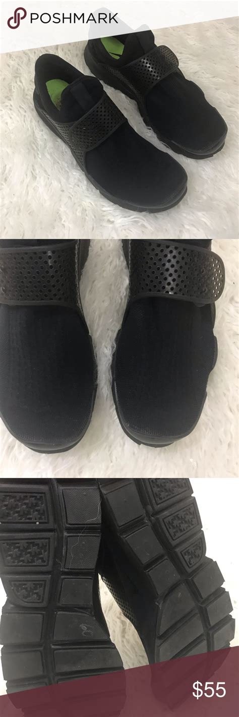 nike black slip  sneakers size  black slip  sneakers black nikes black slip ons