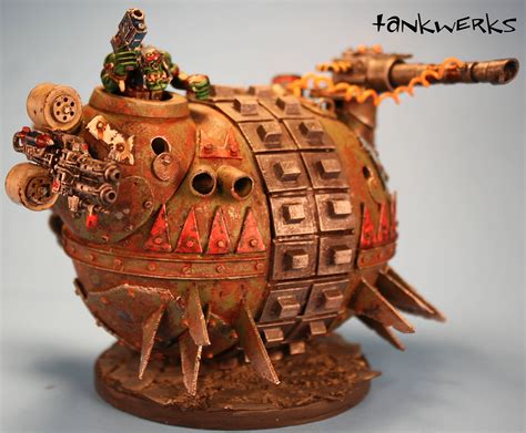 Coolminiornot Ork Ball Tank By Tkat