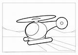 Helicopter Coloring Large sketch template