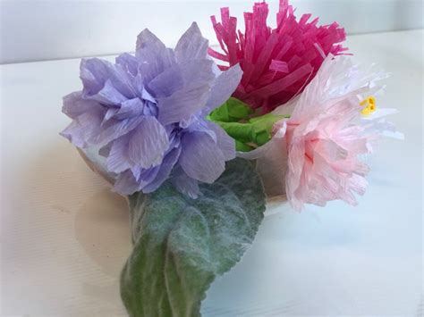 spring crepe paper flowers diy   perfect piece