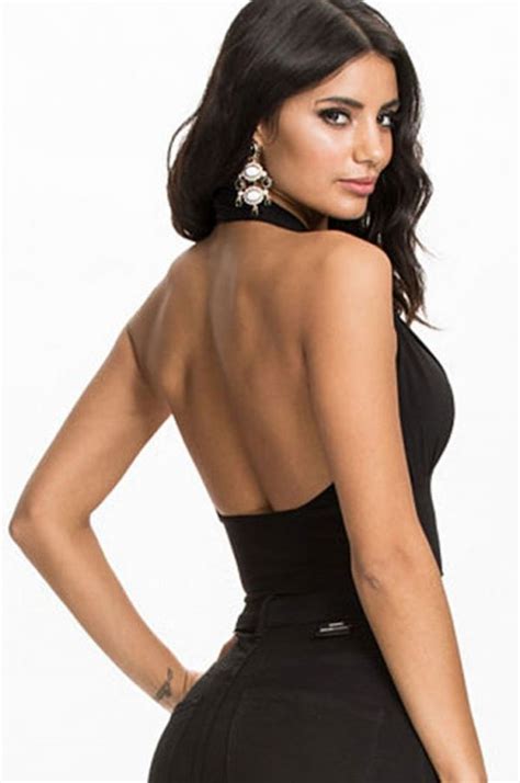 women tight bandeau black halter crop top online store for women sexy