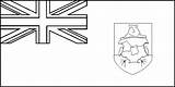 Bermuda Coloring Pages Parishes Flag Flags Template sketch template
