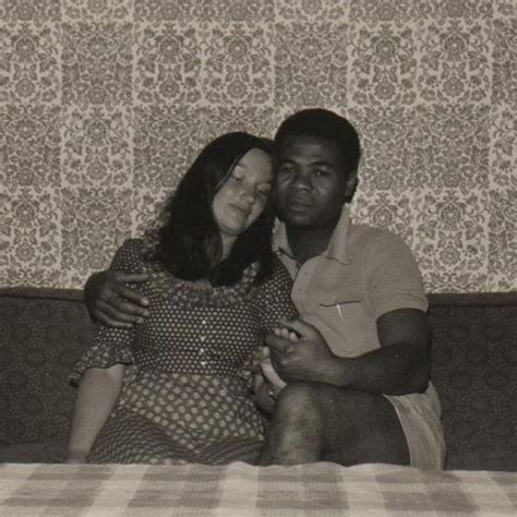 vintage photo affectionate interracial couple by wolfmansmummy 10 00