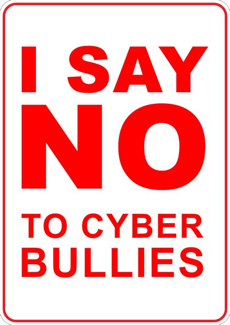 cyber bully sign
