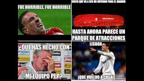 Mira Los Divertidos Memes Que Dejó El 4 0 De Real Madrid A Bayern