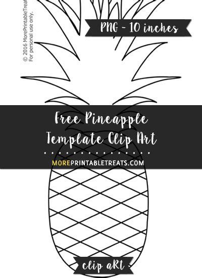 pineapple template clipart pineapple template clip art templates
