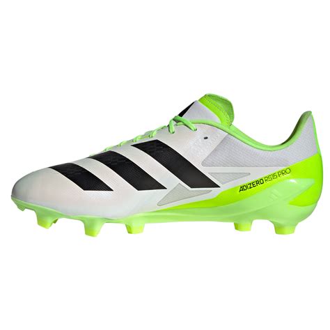 adidas adults adizero rs pro fg rugby boots white rugbystore
