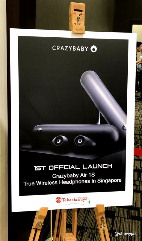 chewyjas singapore lifestyle blogger event official launch  crazybaby air  true
