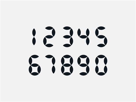 numbers designs themes templates  downloadable graphic elements  dribbble