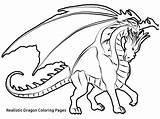 Coloring Dragon Breathing Fire Pages Getcolorings sketch template
