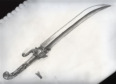 sword drawing  dokterdume  deviantart