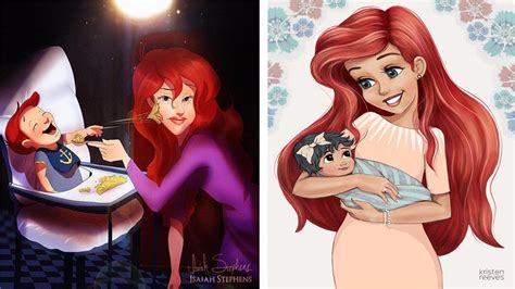 If Disney Princesses Were Mother Youtube