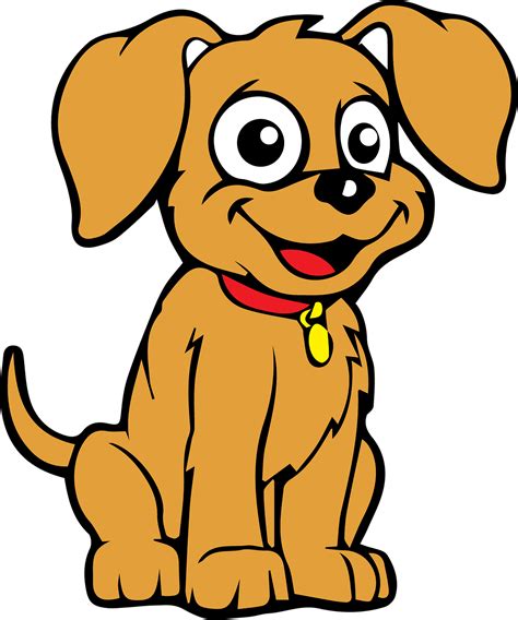 dog cartoon puppy cute  image  pixabay
