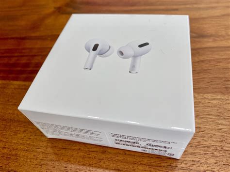 airpods pro unboxing size comparison  initial impressions apple