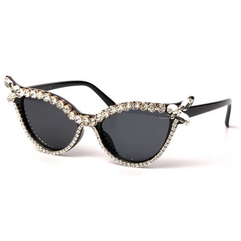 Vintage Sunglasses Women Cat Eye Luxury Brand Designer Sun