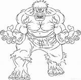 Hulk Coloring Face Pages Incredible Getcolorings sketch template