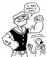 Popeye Man Sailor Drawing Pages Coloring Getdrawings Comics 1980 Cartoons Uniquecoloringpages sketch template