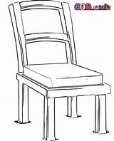 Cadeira sketch template