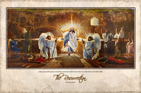 ron dicianni the resurrection mural paper and canvas art prints by