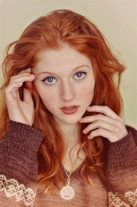 she is scottish and has red hair blue grey eyes and is 21 red hair color gorgeous redhead