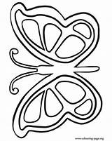 Coloring Pages Butterflies Butterfly Clipart sketch template