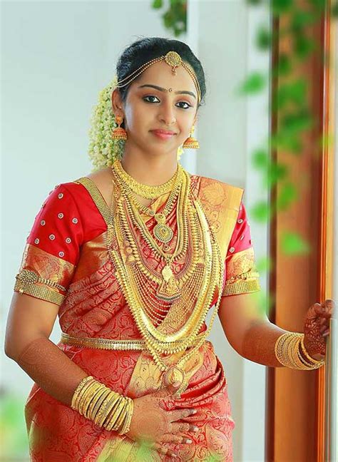 15 kerala wedding sarees and blouse designs