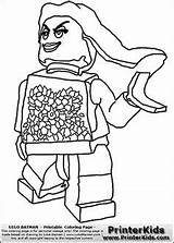 Lego Coloring Pages Poison Ivy Getcolorings Movie Color sketch template