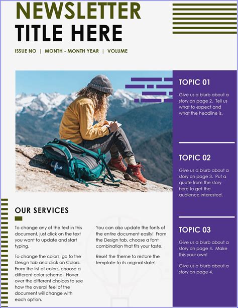 hoa community newsletter templates templates  resume examples