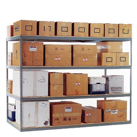 heavy duty boltless shelving units total warehouse